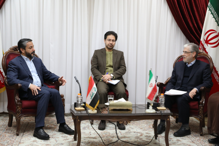 دیدار وزیر علوم عراق با سیمایی