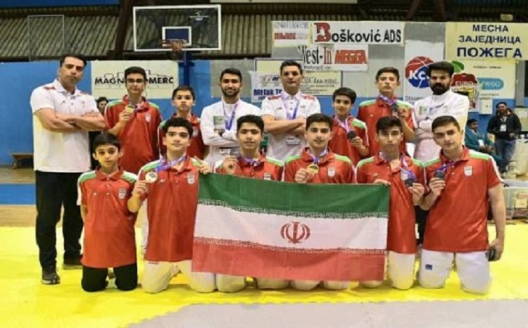 قهرمانی تیم تکواندو پسران در مسابقات المپیک دانش‌آموزی